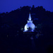 Stupa during the blue hour by dkbarnett