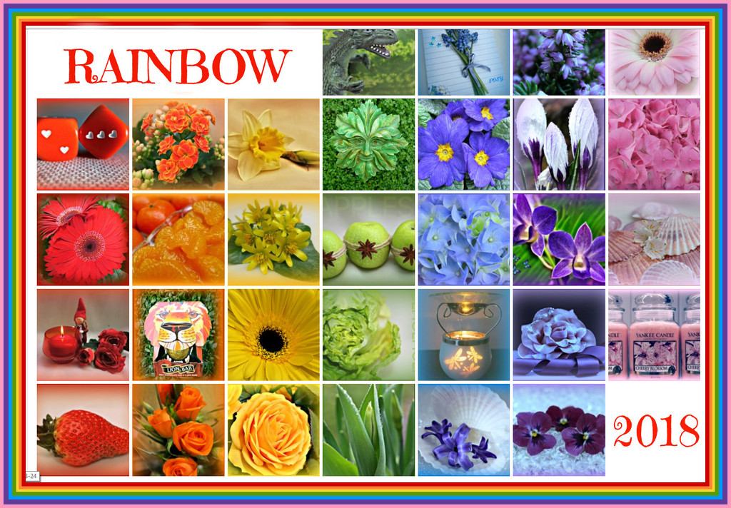 Rainbow Collage 2018 by wendyfrost