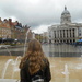 Amy looking across to Nottingham town hall. by snowy