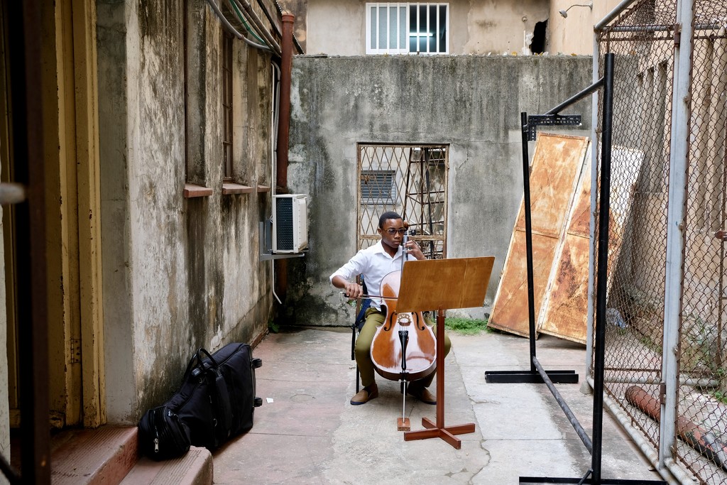 The Maputo Cellist by vincent24