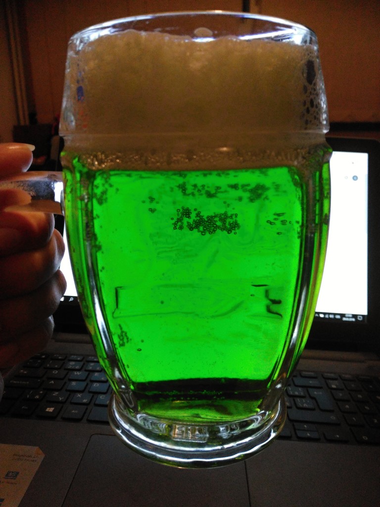 Green beer by gabis