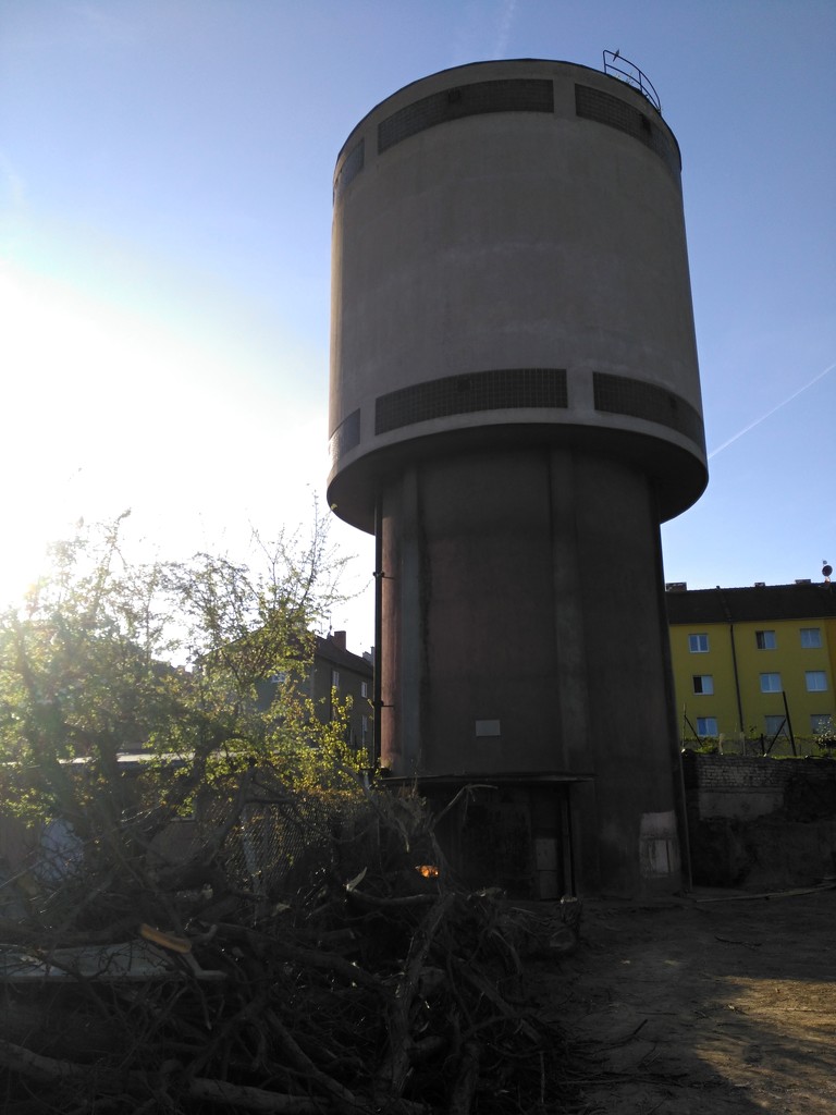 Former water reservoir tower by gabis