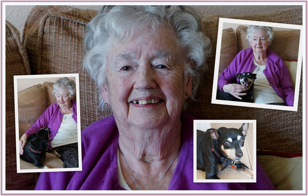 portraits and snippets: Yvonne with Pippa by quietpurplehaze
