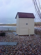 4th Jan 2011 - beach shelter window at Cruden Bay