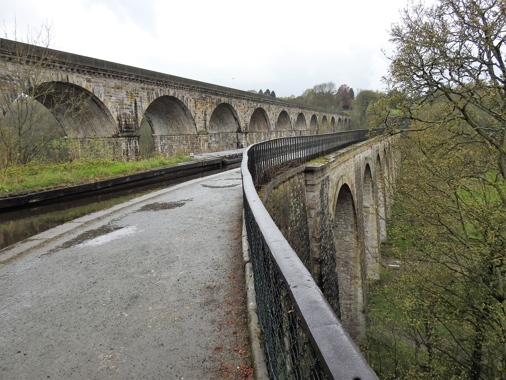 The Chirk Aquaduct and Viaduct  by susiemc