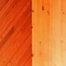 Half and half wood ceiling by homeschoolmom