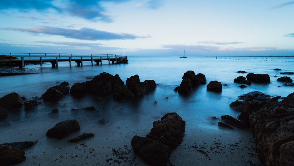Blue hour at the boatramp by jodies