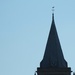 Half and Half - Church Spire Rochester  by bizziebeeme