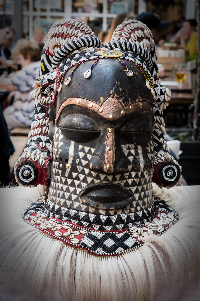 May 8 2018 - African Head Mask by billyboy