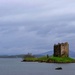 Castle Stalker in the gloom by christophercox