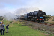 12th May 2018 - Steam train rolls into town