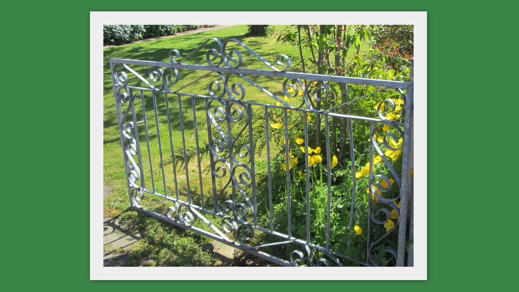 The  open garden gate. by grace55