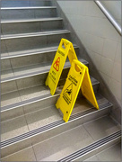 16th May 2018 - Caution Wet Floor