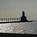 Lighthouse Pier in Michigan City by julie