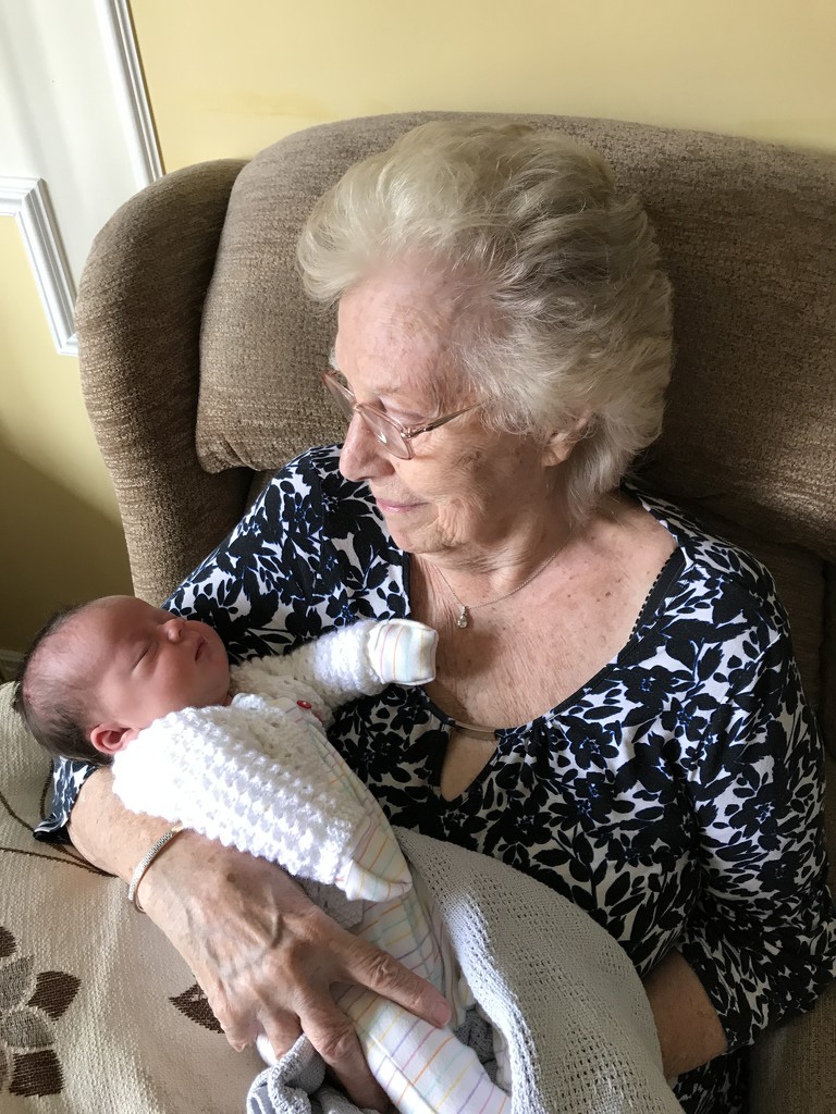 Proud Great Grandma by elainepenney