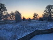 28th Feb 2018 - Snowy sunset 