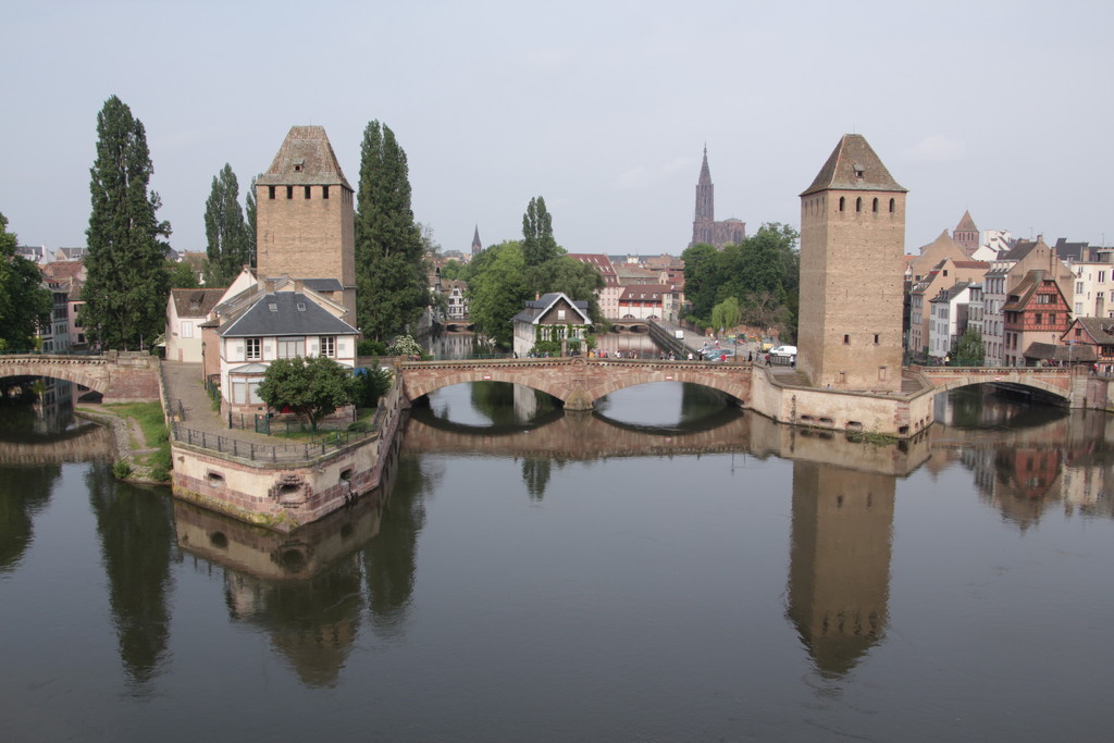 Strasbourg from the covered bridge by busylady