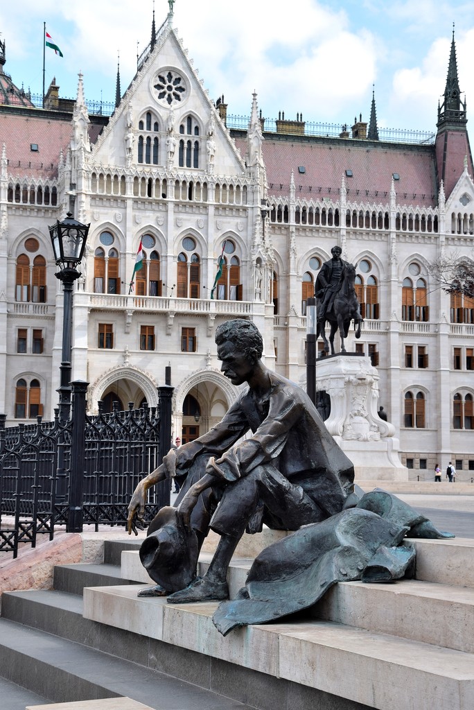 Budapest is the city of statues by kork