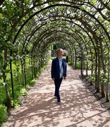 20th May 2018 - apple blossom arch at Pitmedden