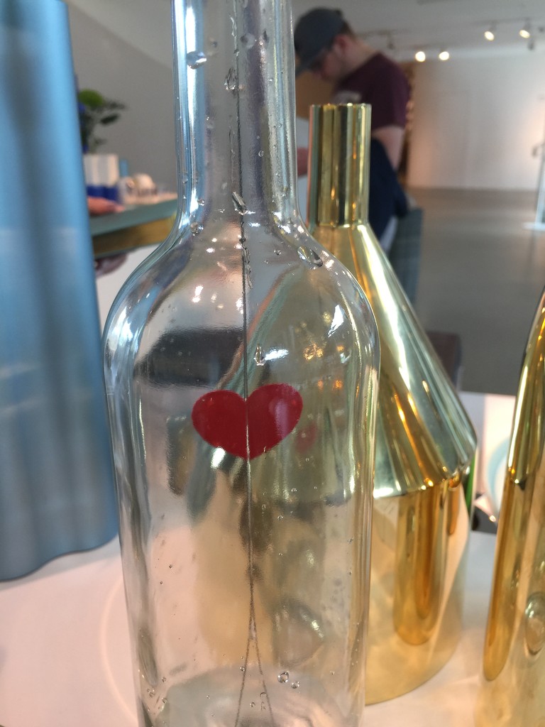 Heart in a bottle.  by cocobella