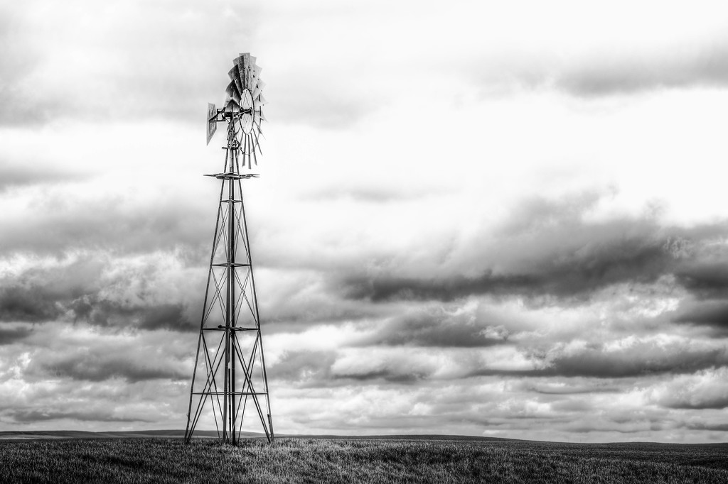 Lone Windmill by taffy