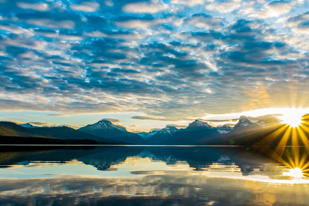 McDonald Lake Sunrise by 365karly1