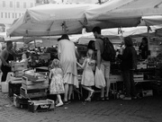 21st May 2018 - Family at the market in Campo dei Fiori