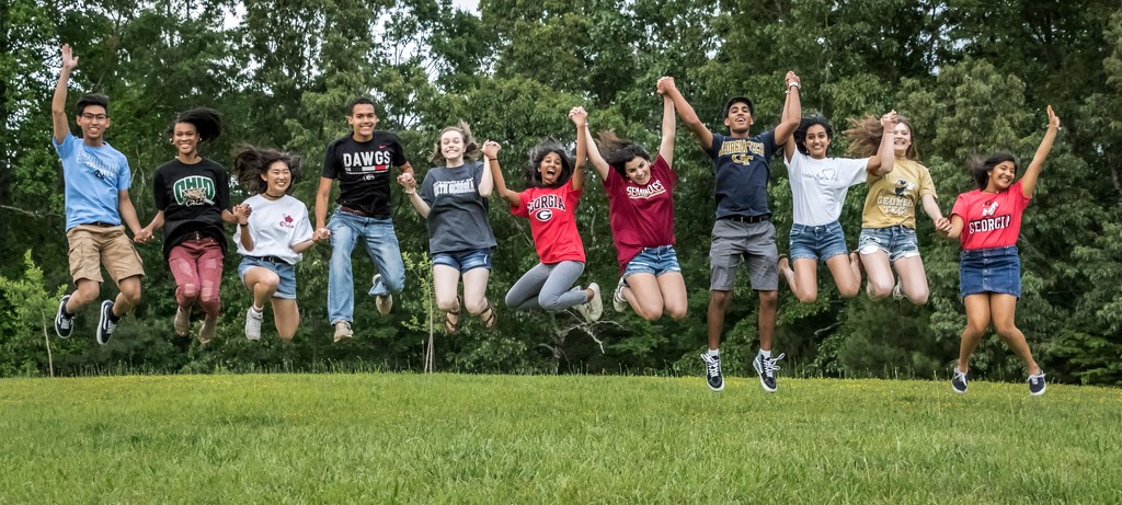 One final (maybe) jumping shot before they head off to graduation and beyond. by darylo