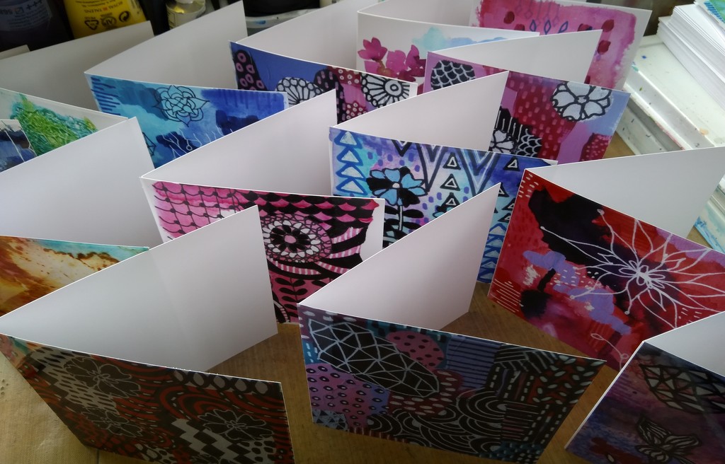 Making greetings cards by cpw