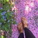 Shoefie between blue and pink.  by cocobella