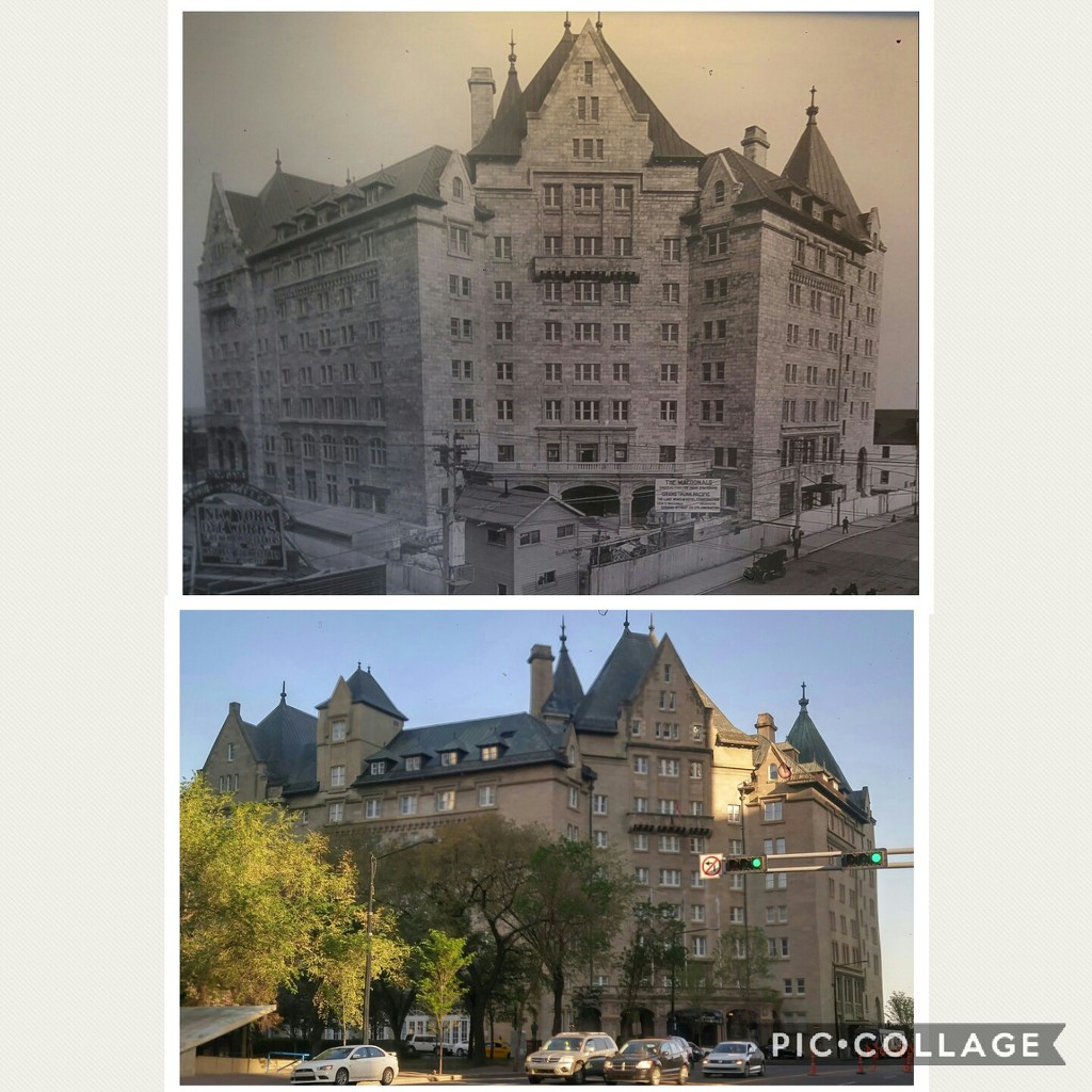 Then and Now. MacDonald Hotel by bkbinthecity