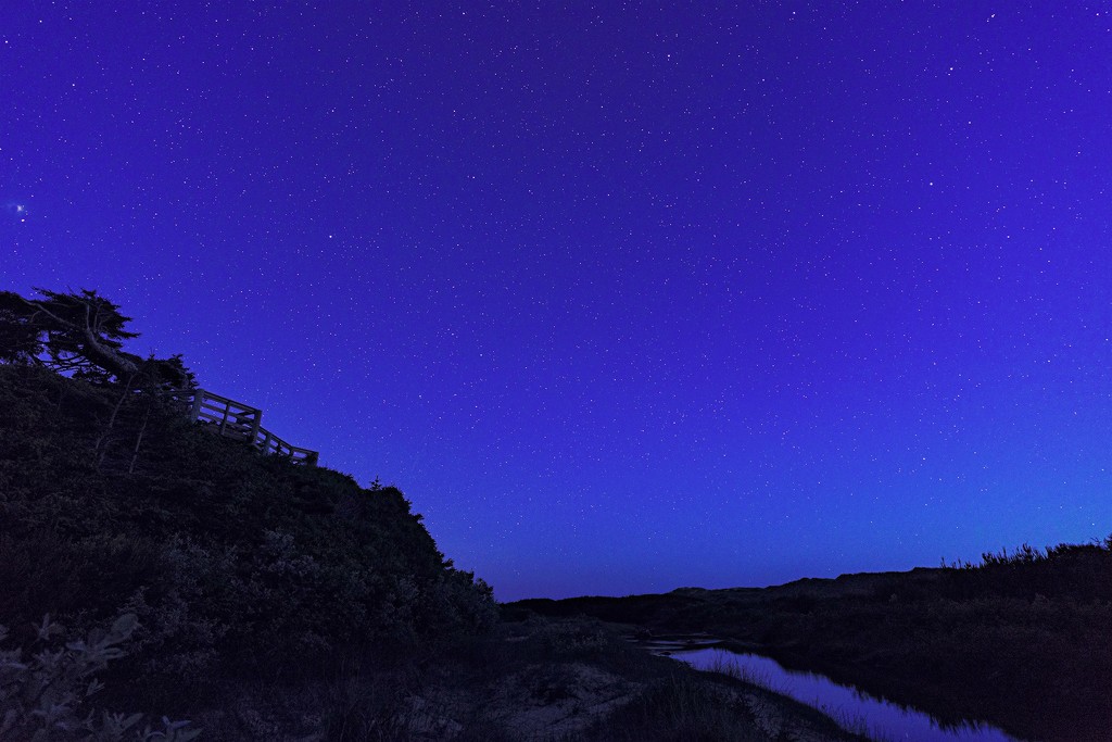 Night Sky at Holman by jgpittenger