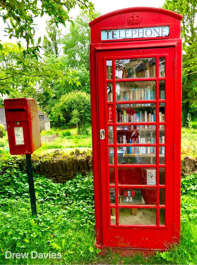 Phone box library.  by 365projectdrewpdavies