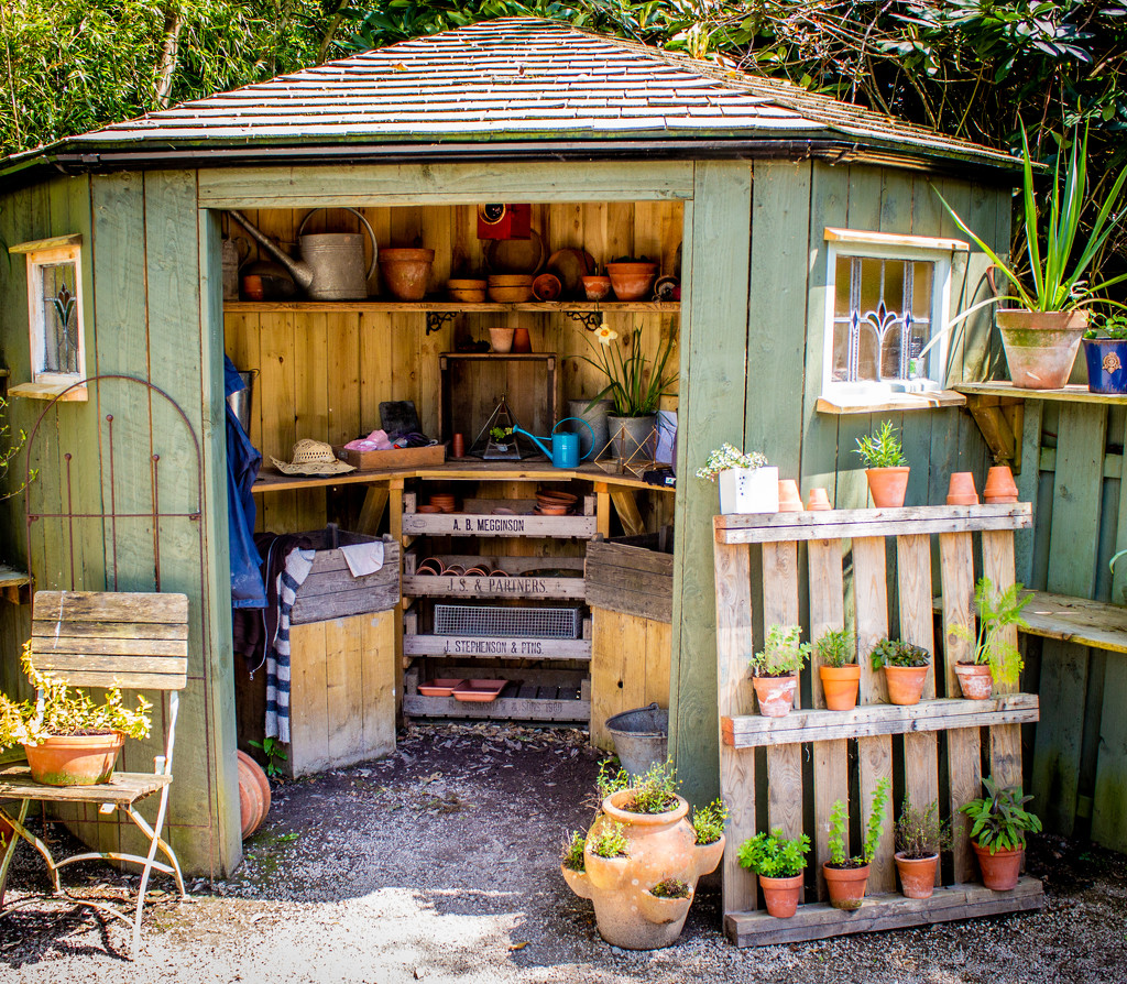 Potting shed by swillinbillyflynn