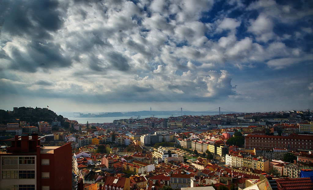 Lisbon Overlook by gardencat