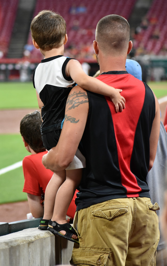 Daddy Took Him Out to the Ballgame by alophoto