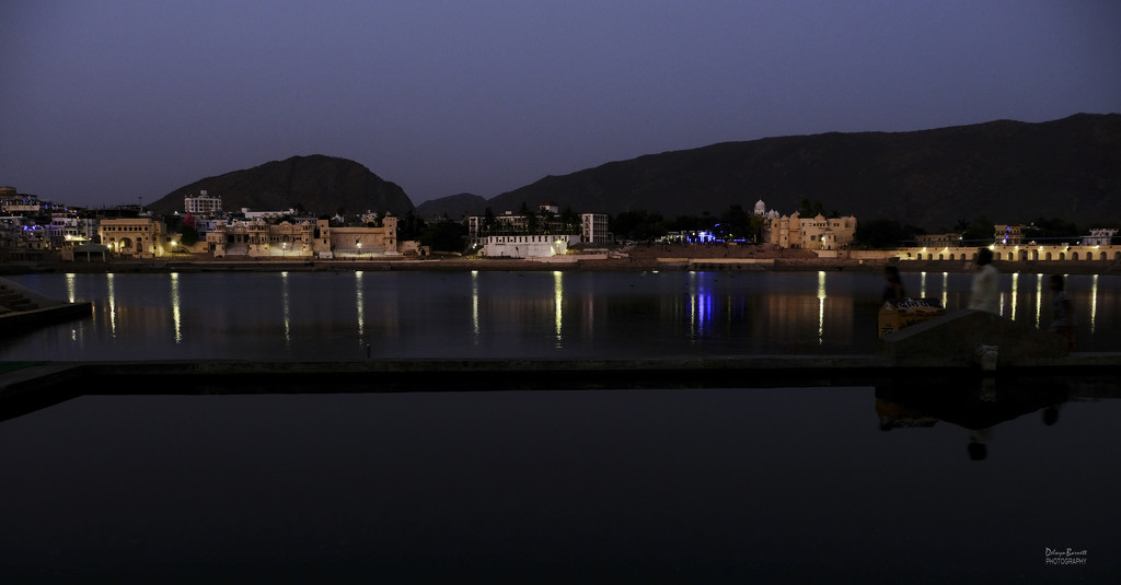 Pushkar by night by dkbarnett