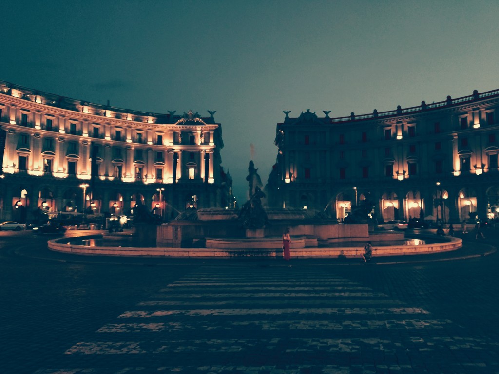 Piazza della Repubblica - Fountains of the Naiads by frappa77