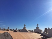 10th Jun 2018 - Rooftops at the marine cemetery. 