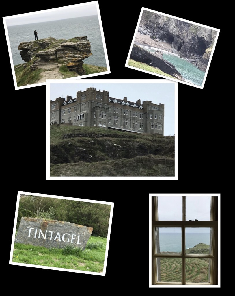 Tintagel Camelot Castle by Dawn