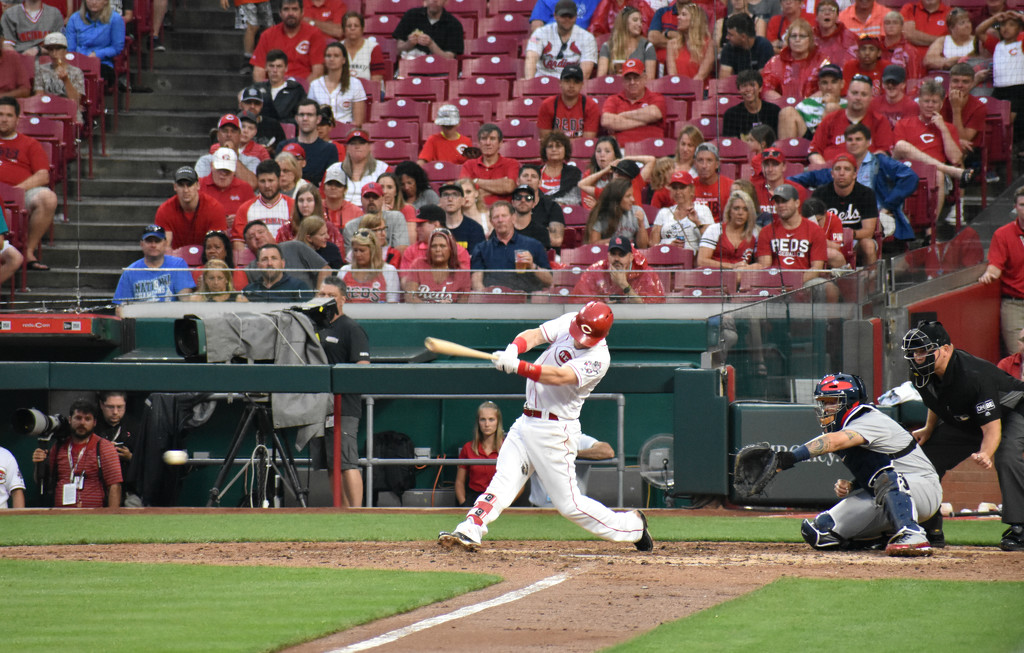The Batter Gets a Base Hit by alophoto