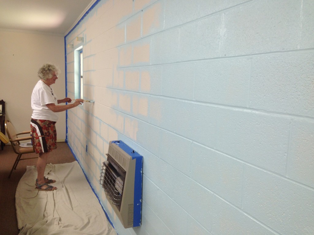 Painting the Fellowship Room by gratitudeyear