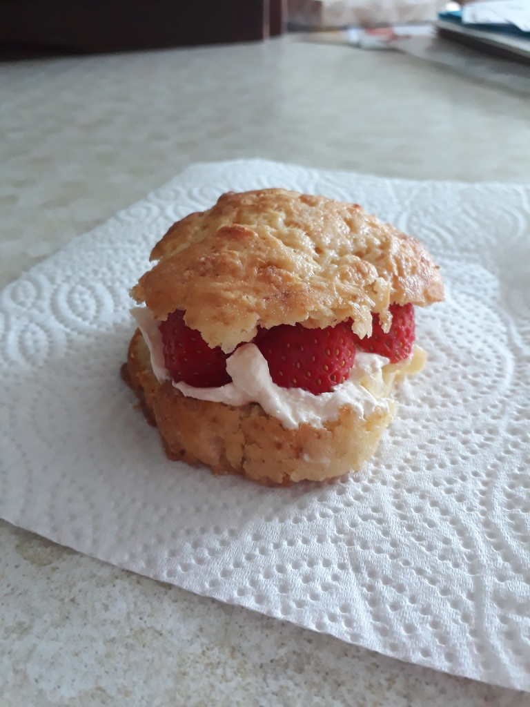 Strawberry scones by sarah19