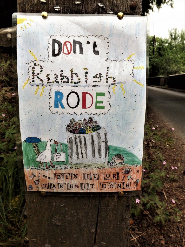 Don't Rubbish Rode by ajisaac