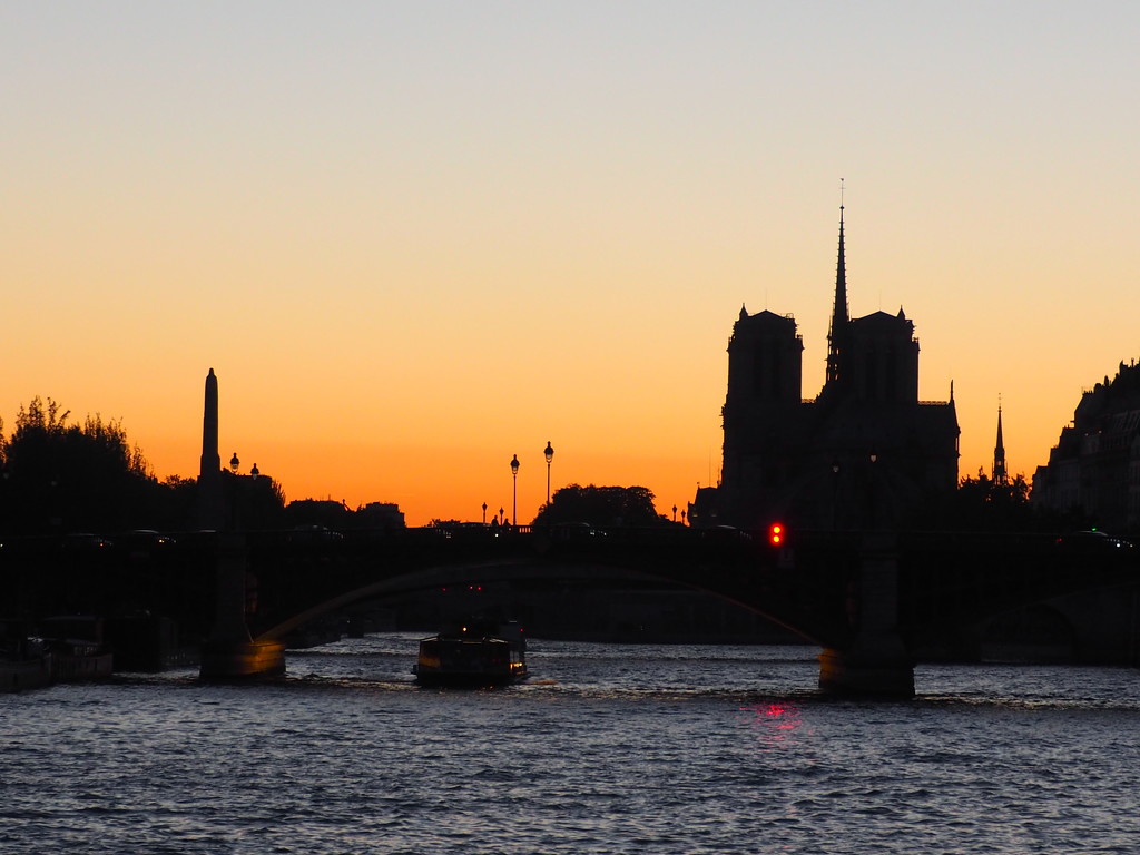 Sunset Paris by Dawn
