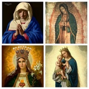 24th Jun 2018 - Images representing Mother Mary.