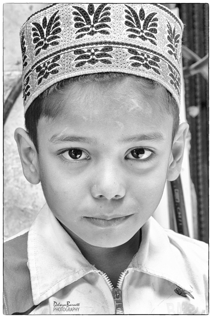 Young muslim boy by dkbarnett
