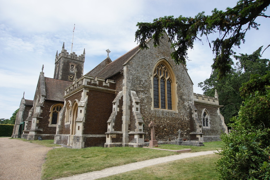 the church on the Sandringham estate by quietpurplehaze