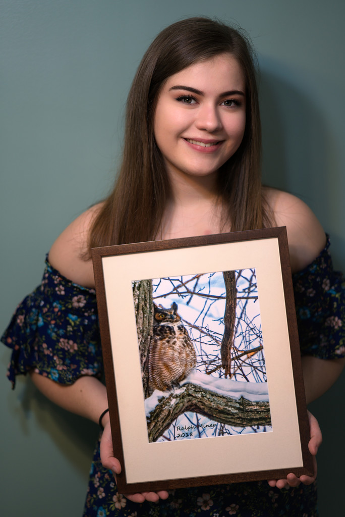 Portrait with Owl by rminer