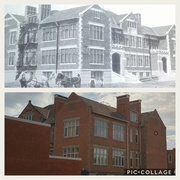25th Jun 2018 - Life in the Neighbourhood.    Then and Now.  School Days